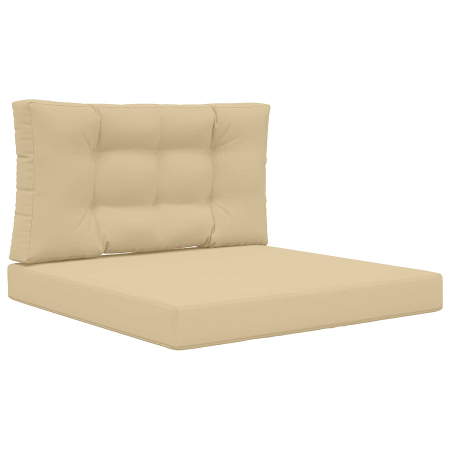 Buiten bankkussen 2 pcs Beige Polyester