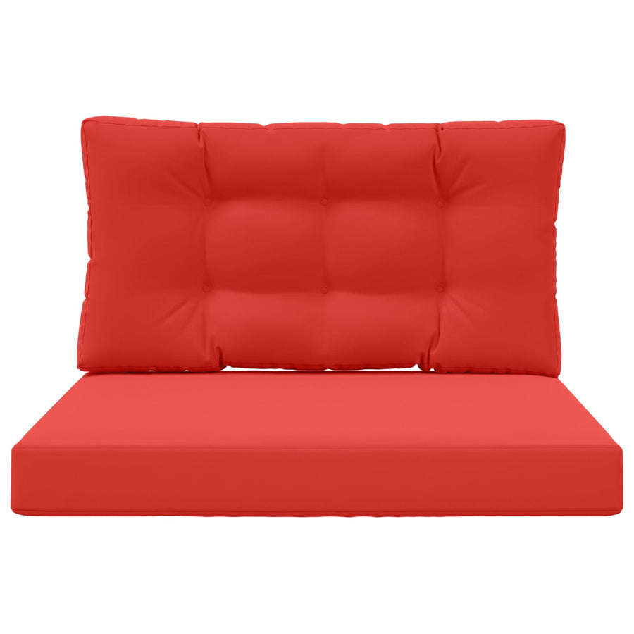 Buiten bankkussen 2 pcs Rood Polyester