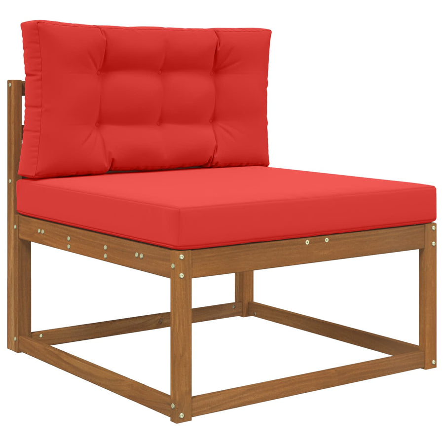 Buiten bankkussen 2 pcs Rood Polyester