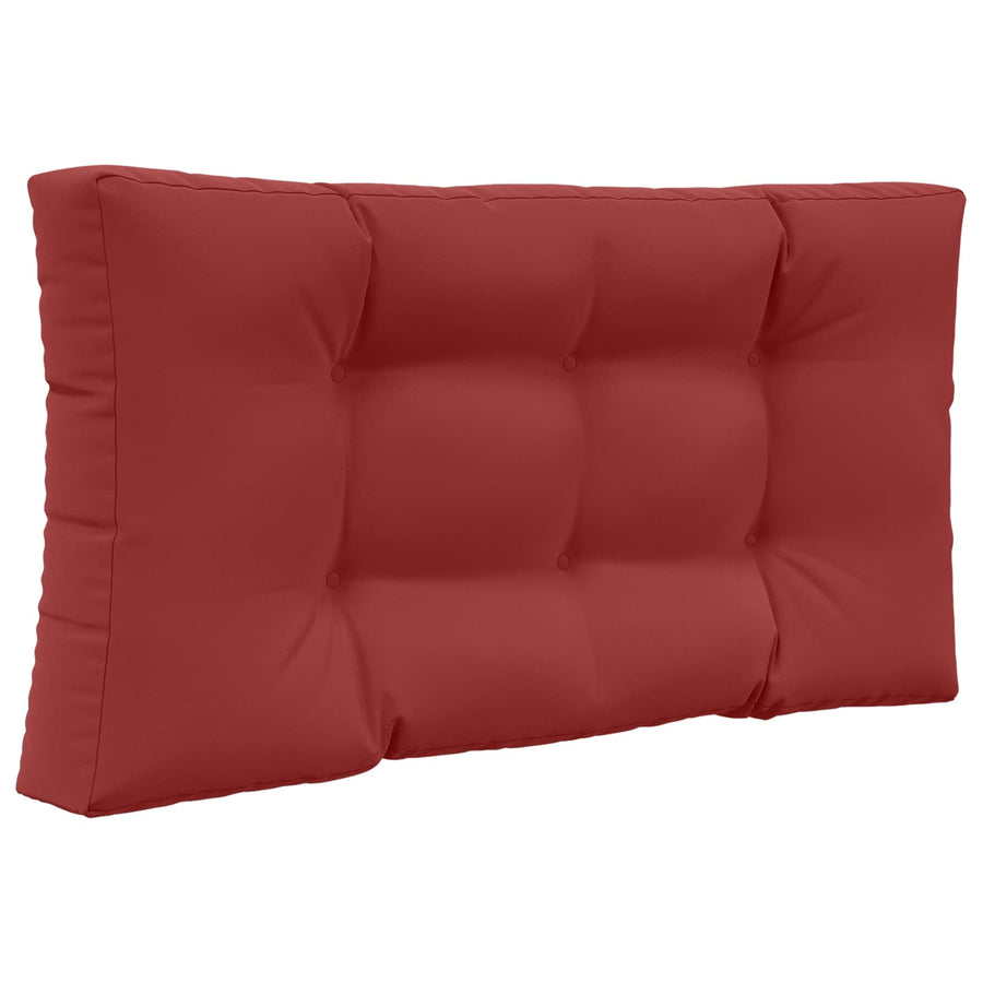 Buiten bankkussen 2 pcs Wijnrood Polyester
