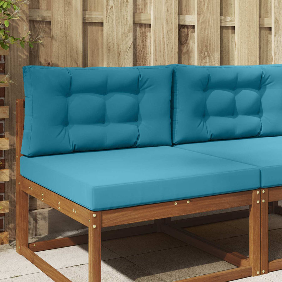 Buiten bankkussen 2 pcs Koninklijk Blauw Polyester