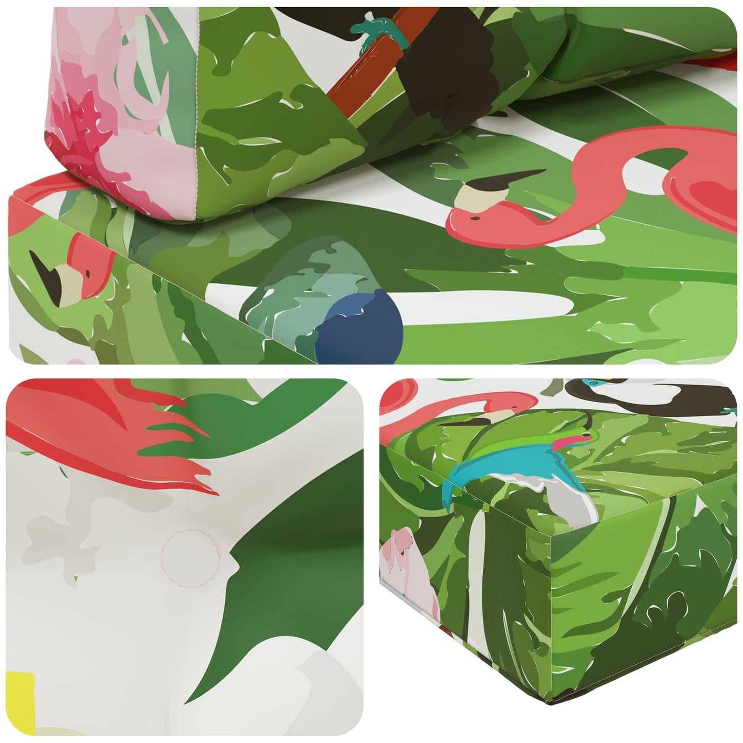Buiten bankkussen 2 pcs kleurrijk Polyester