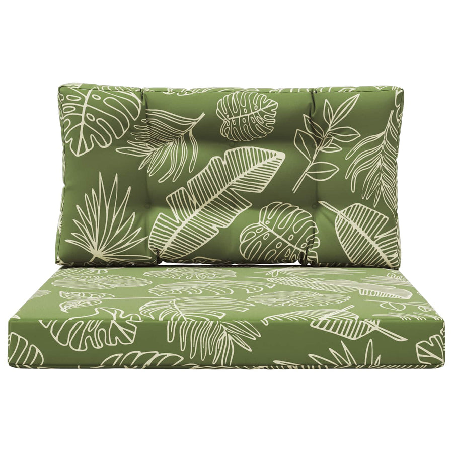 Buiten bankkussen 2 pcs Bladontwerp Polyester