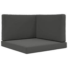 Buiten bankkussen 3 pcs Antraciet Polyester
