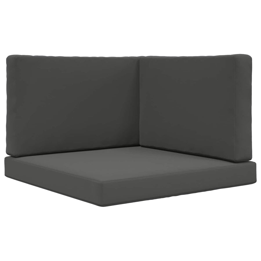 Buiten bankkussen 3 pcs Antraciet Polyester