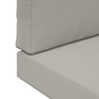 Buiten bankkussen 3 pcs Grijs Polyester