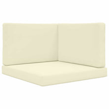 Buiten bankkussen 3 pcs Crème Polyester