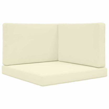 Buiten bankkussen 3 pcs Crème Polyester