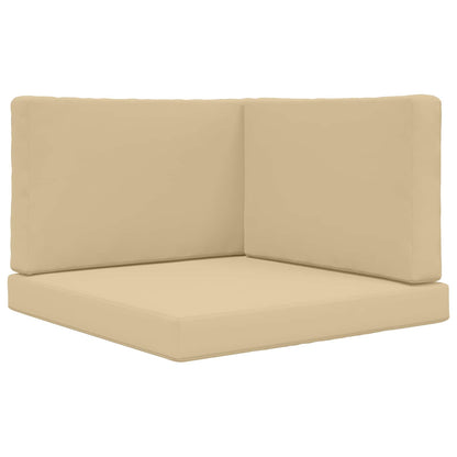 Buiten bankkussen 3 pcs Beige Polyester