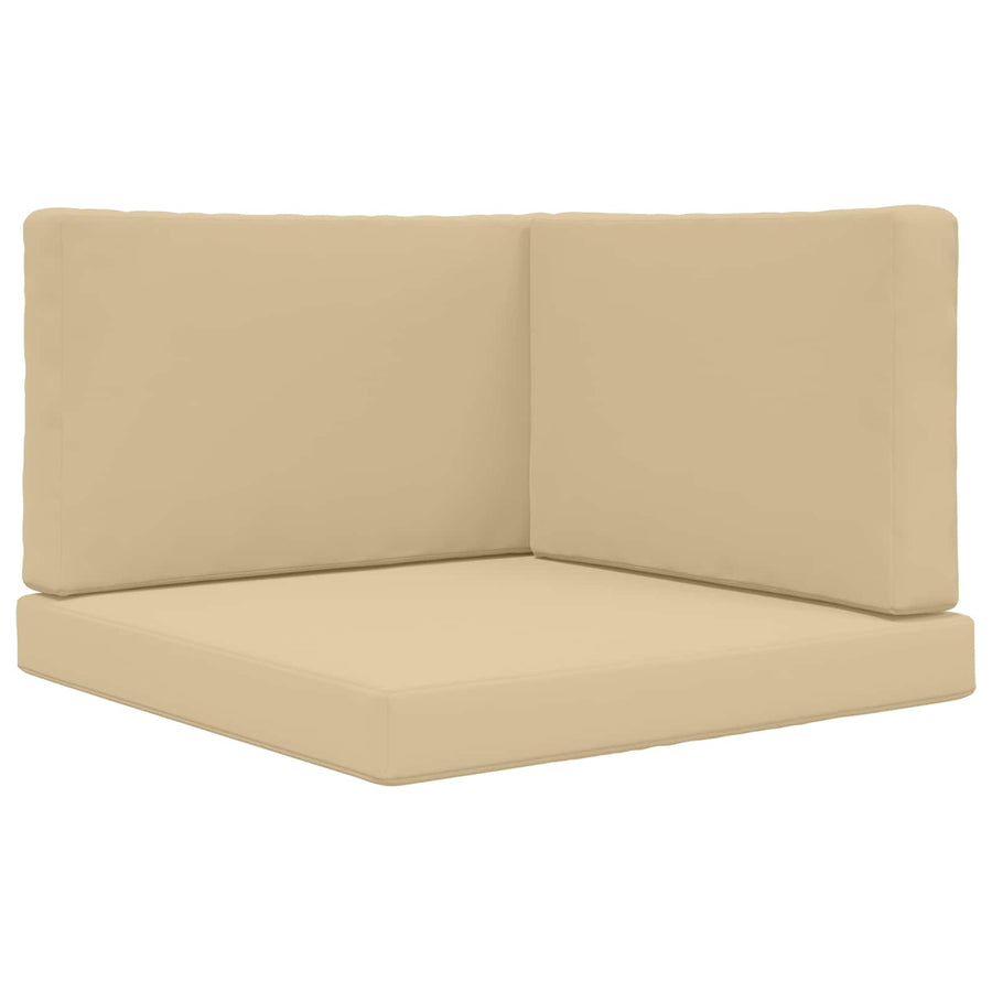Buiten bankkussen 3 pcs Beige Polyester