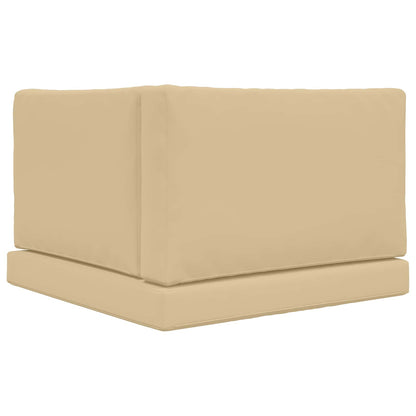 Buiten bankkussen 3 pcs Beige Polyester