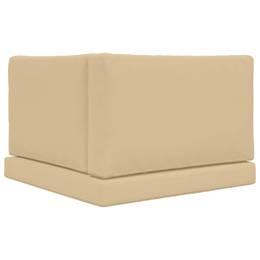 Buiten bankkussen 3 pcs Beige Polyester