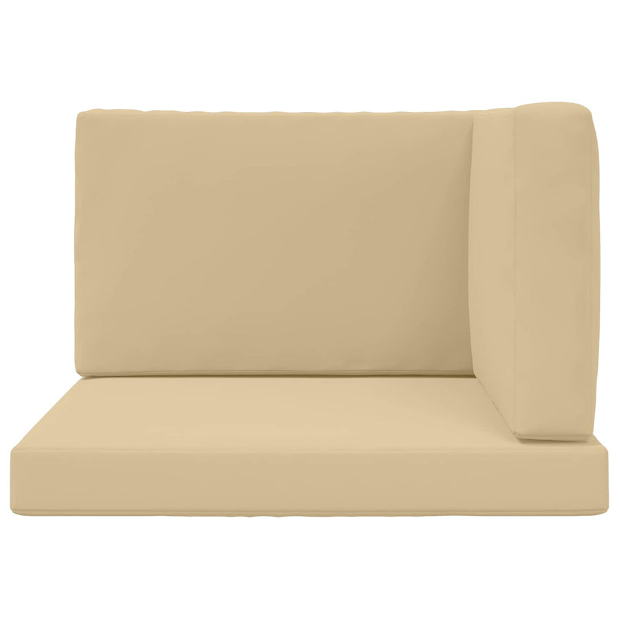 Buiten bankkussen 3 pcs Beige Polyester