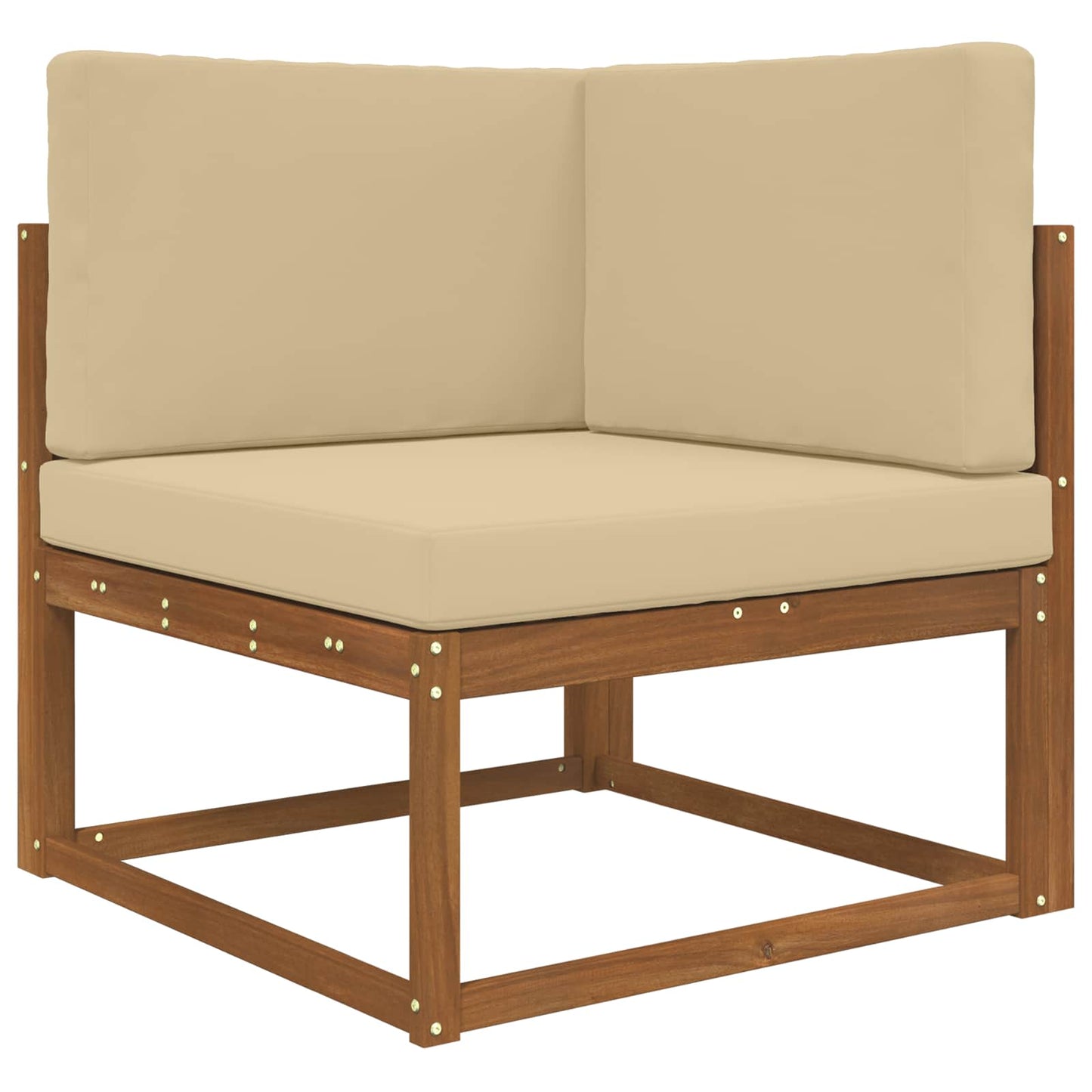 Buiten bankkussen 3 pcs Beige Polyester