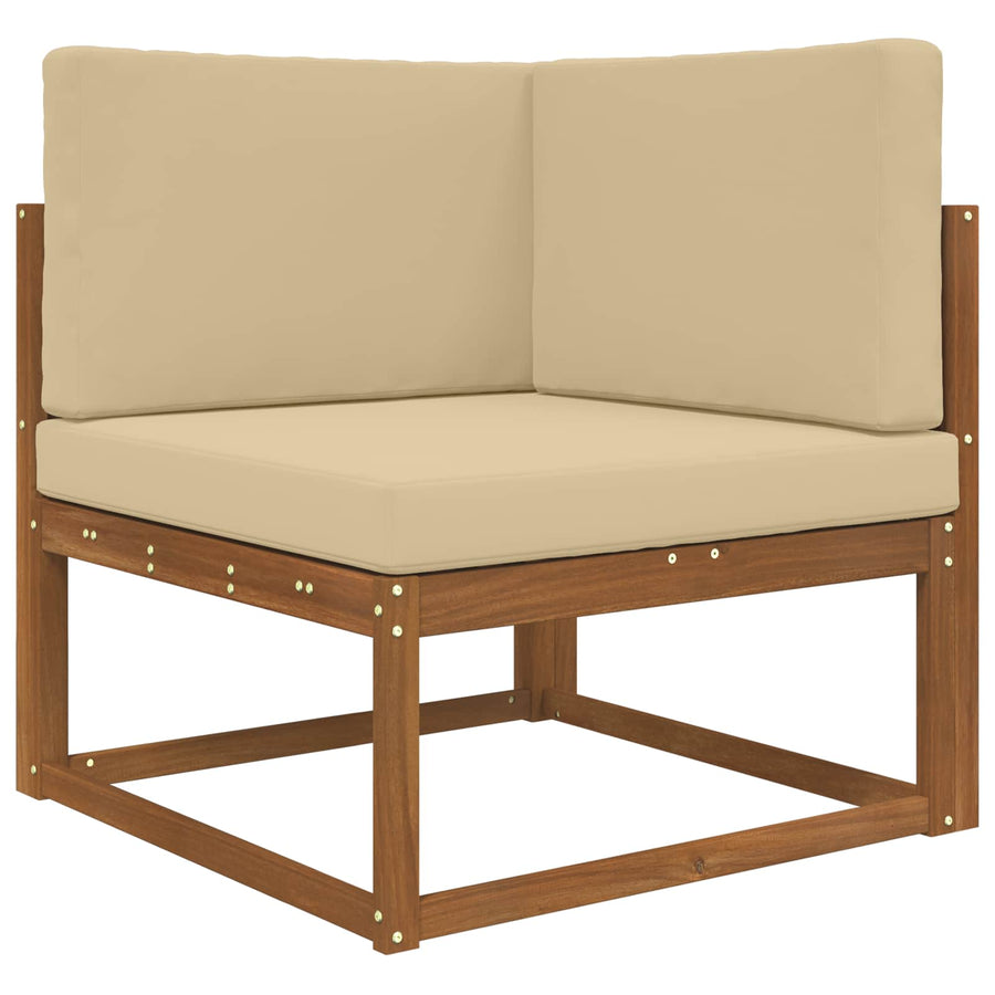 Buiten bankkussen 3 pcs Beige Polyester