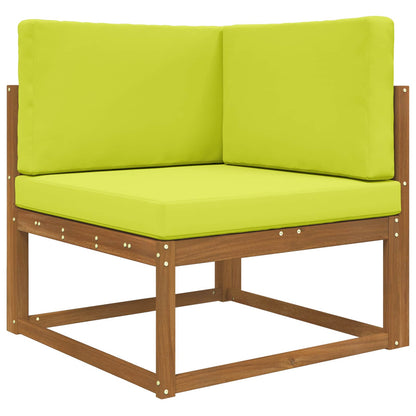 Buiten bankkussen 3 pcs Groen Polyester