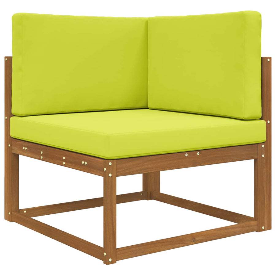 Buiten bankkussen 3 pcs Groen Polyester