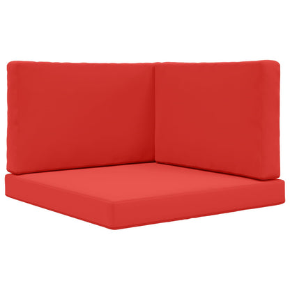 Buiten bankkussen 3 pcs Rood Polyester