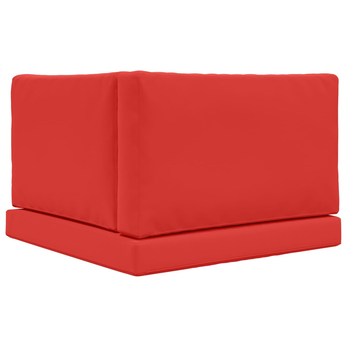 Buiten bankkussen 3 pcs Rood Polyester
