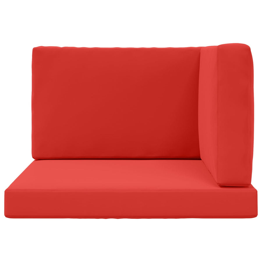 Buiten bankkussen 3 pcs Rood Polyester