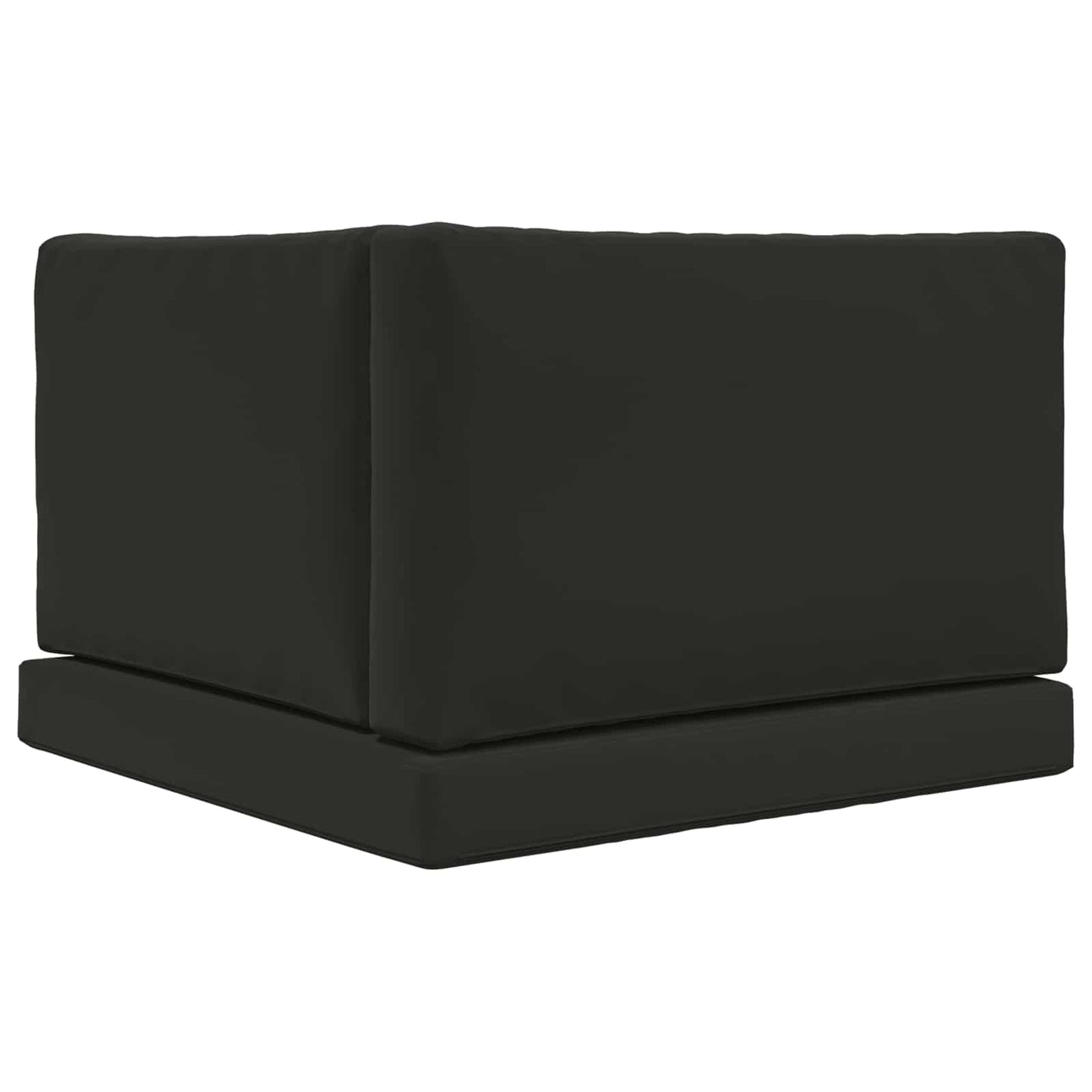 Buiten bankkussen 3 pcs Zwart Polyester