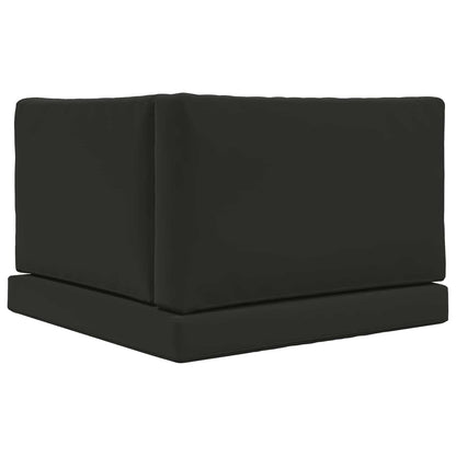 Buiten bankkussen 3 pcs Zwart Polyester