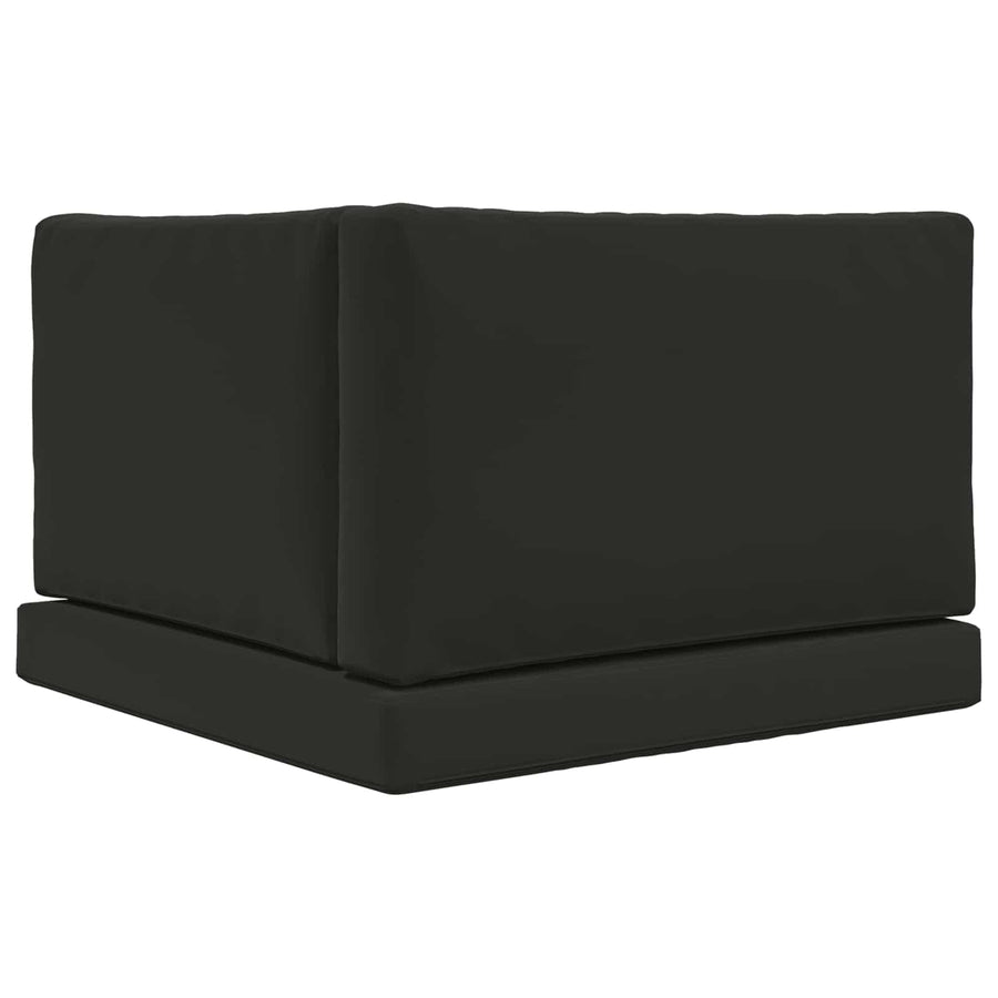 Buiten bankkussen 3 pcs Zwart Polyester