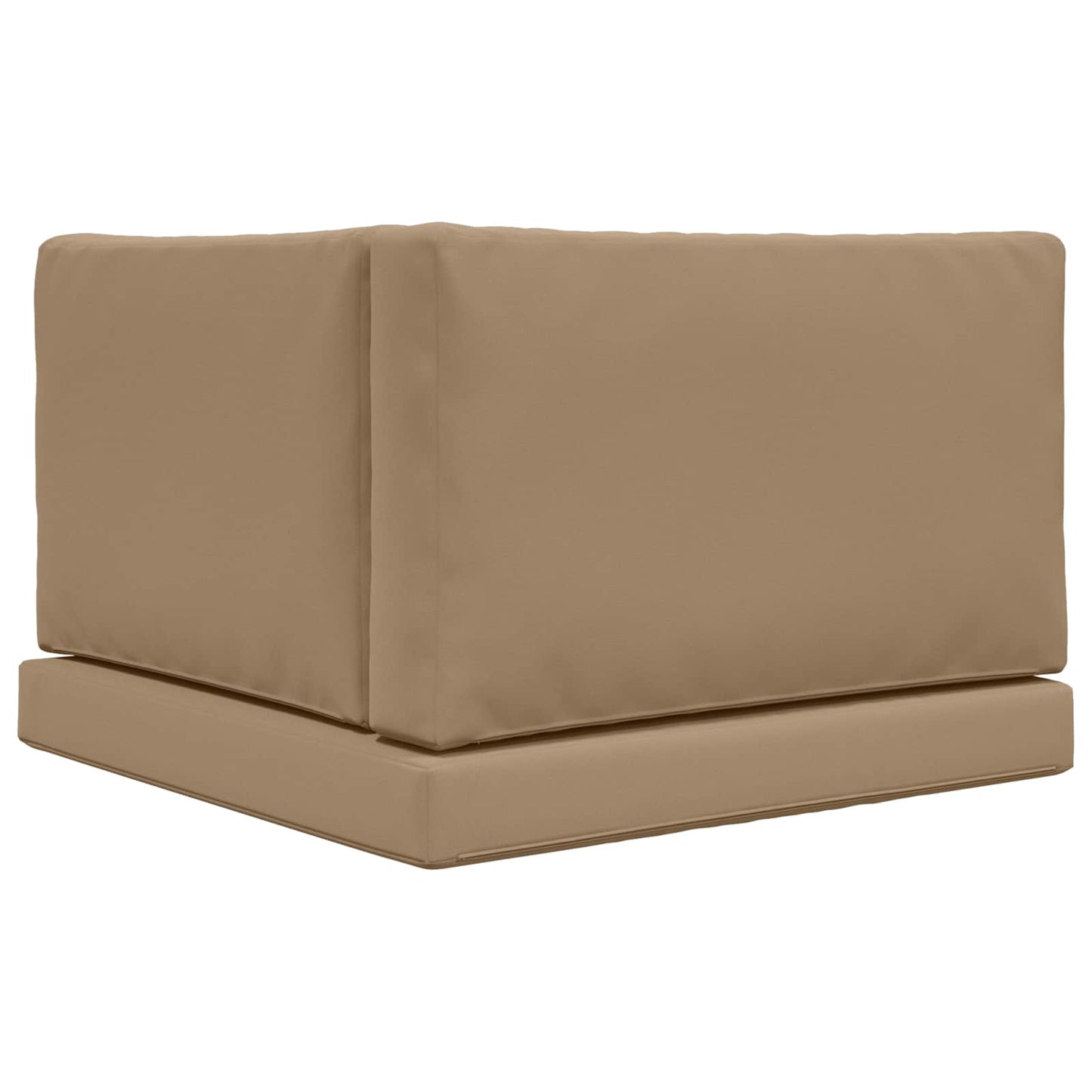 Buiten bankkussen 3 pcs Taupe Polyester