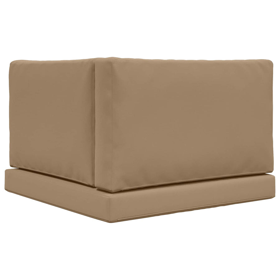 Buiten bankkussen 3 pcs Taupe Polyester