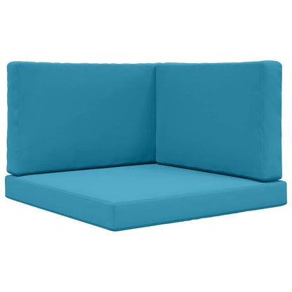 Buiten bankkussen 3 pcs Koninklijk Blauw Polyester