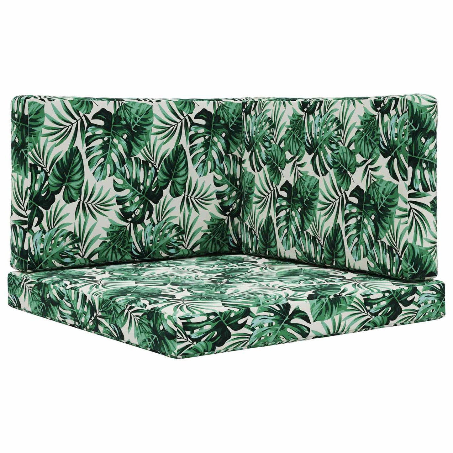 Buiten bankkussen 3 pcs Bladpatroon Polyester