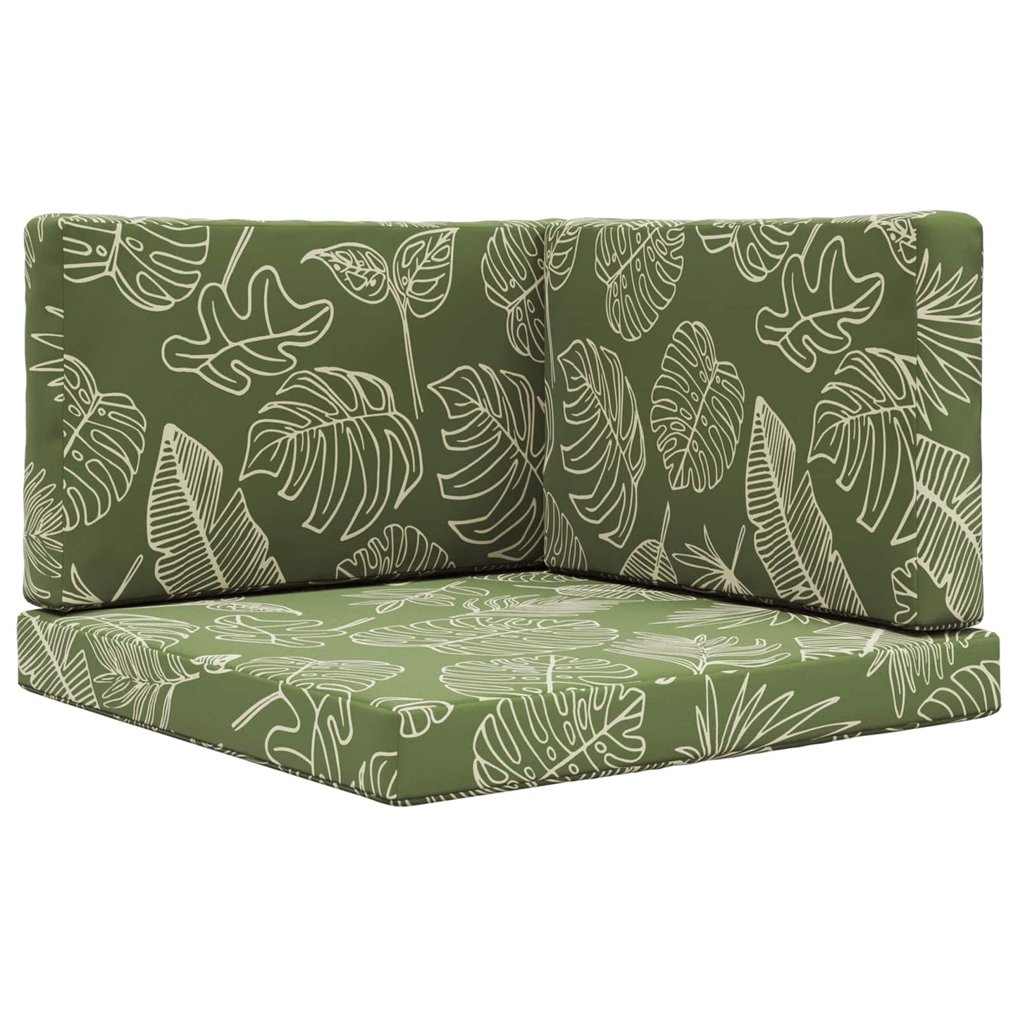 Buiten bankkussen 3 pcs Bladontwerp Polyester