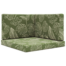 Buiten bankkussen 3 pcs Bladontwerp Polyester