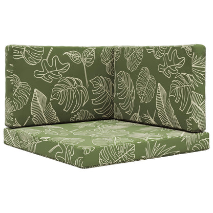 Buiten bankkussen 3 pcs Bladontwerp Polyester