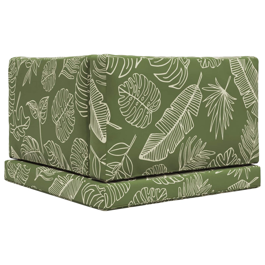 Buiten bankkussen 3 pcs Bladontwerp Polyester