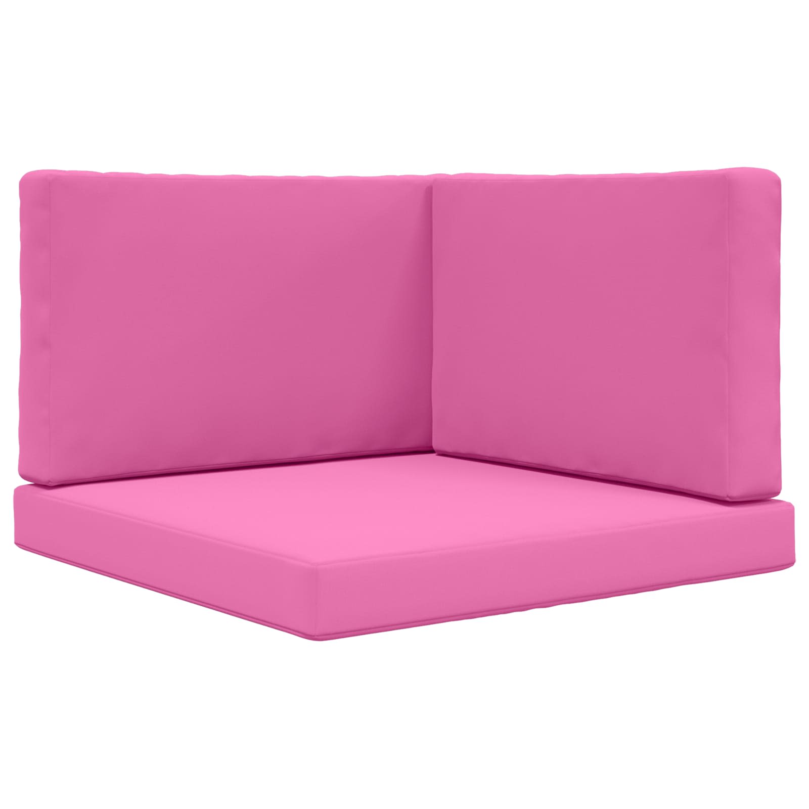Buiten bankkussen 3 pcs Roze Polyester