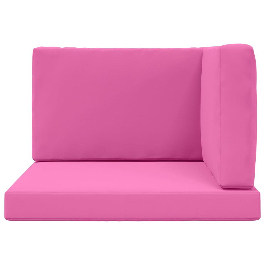 Buiten bankkussen 3 pcs Roze Polyester