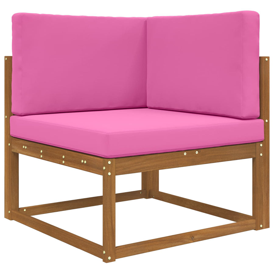 Buiten bankkussen 3 pcs Roze Polyester