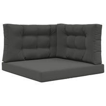 Buiten bankkussen 3 pcs Antraciet Polyester