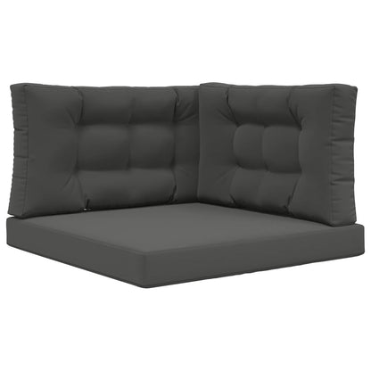 Buiten bankkussen 3 pcs Antraciet Polyester