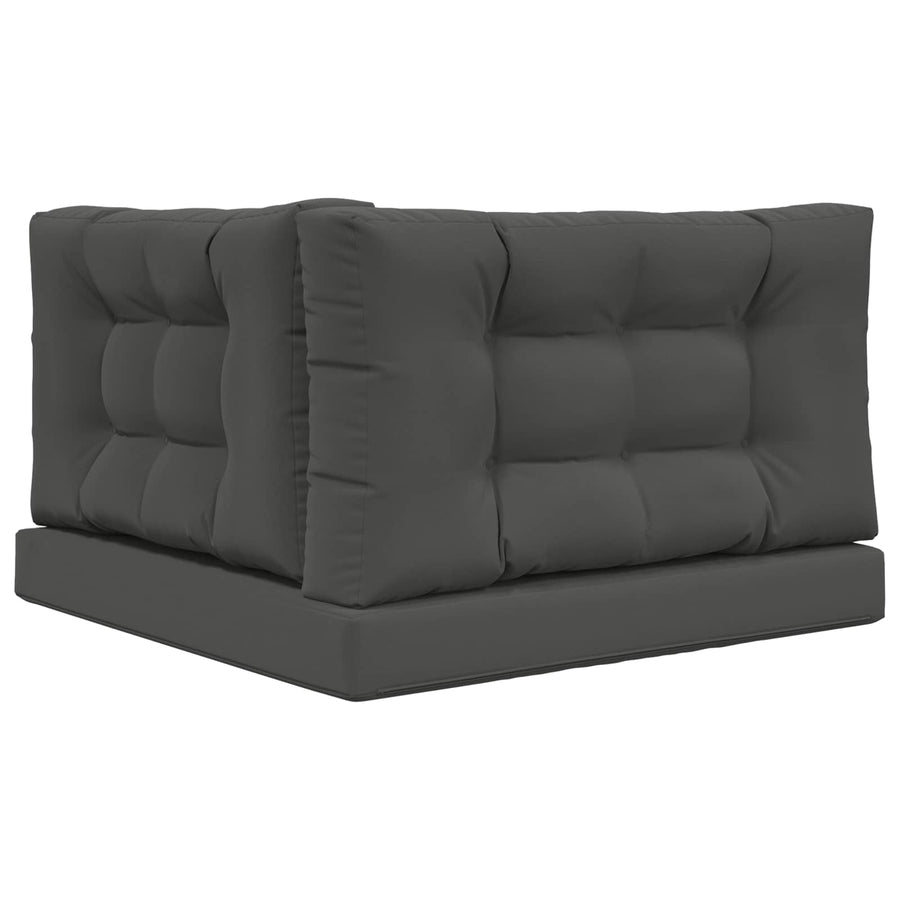 Buiten bankkussen 3 pcs Antraciet Polyester