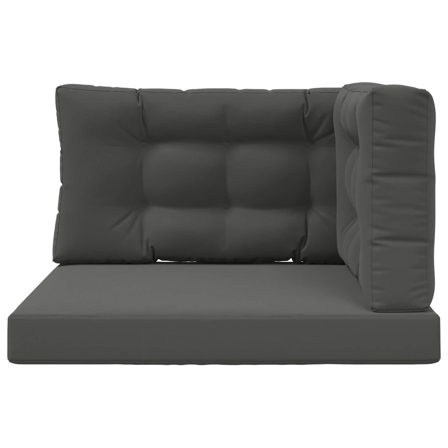Buiten bankkussen 3 pcs Antraciet Polyester