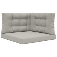 Buiten bankkussen 3 pcs Grijs Polyester