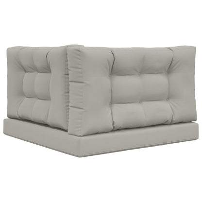Buiten bankkussen 3 pcs Grijs Polyester
