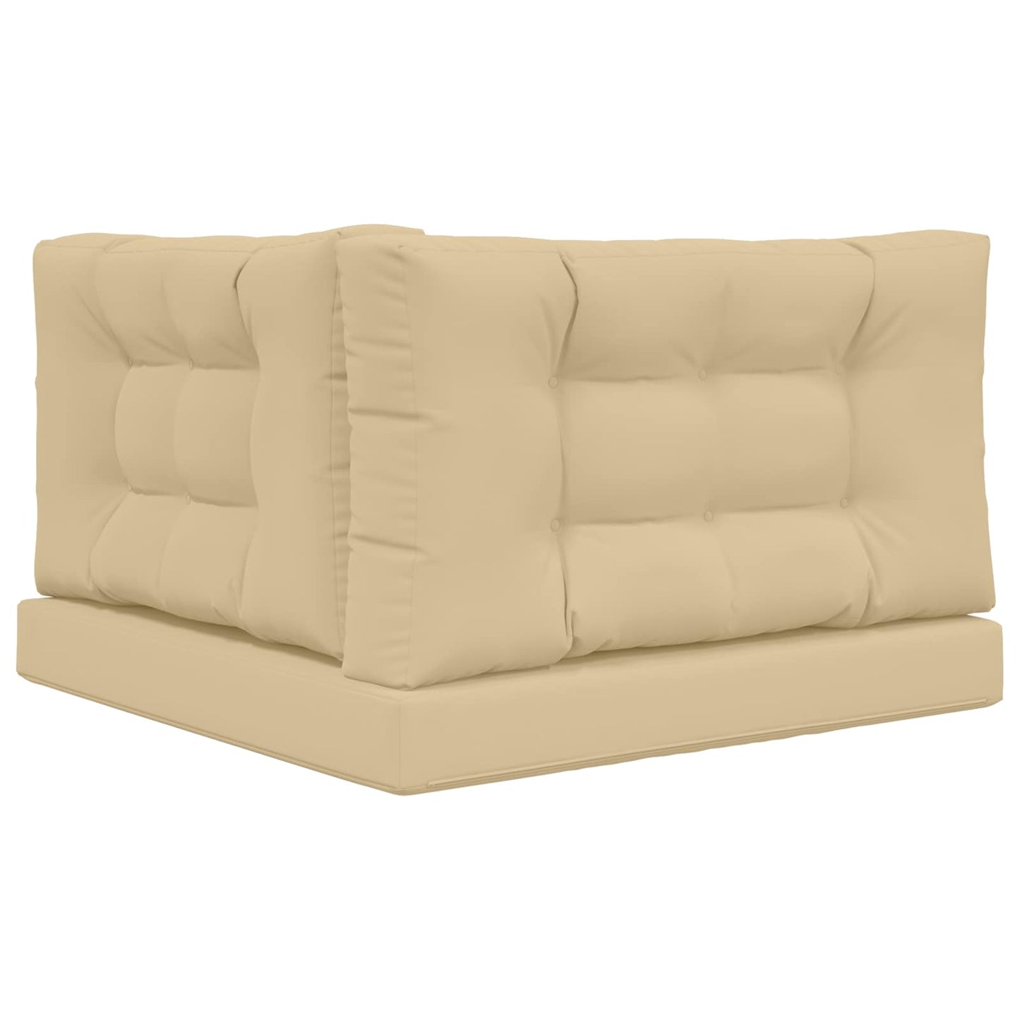 Buiten bankkussen 3 pcs Beige Polyester