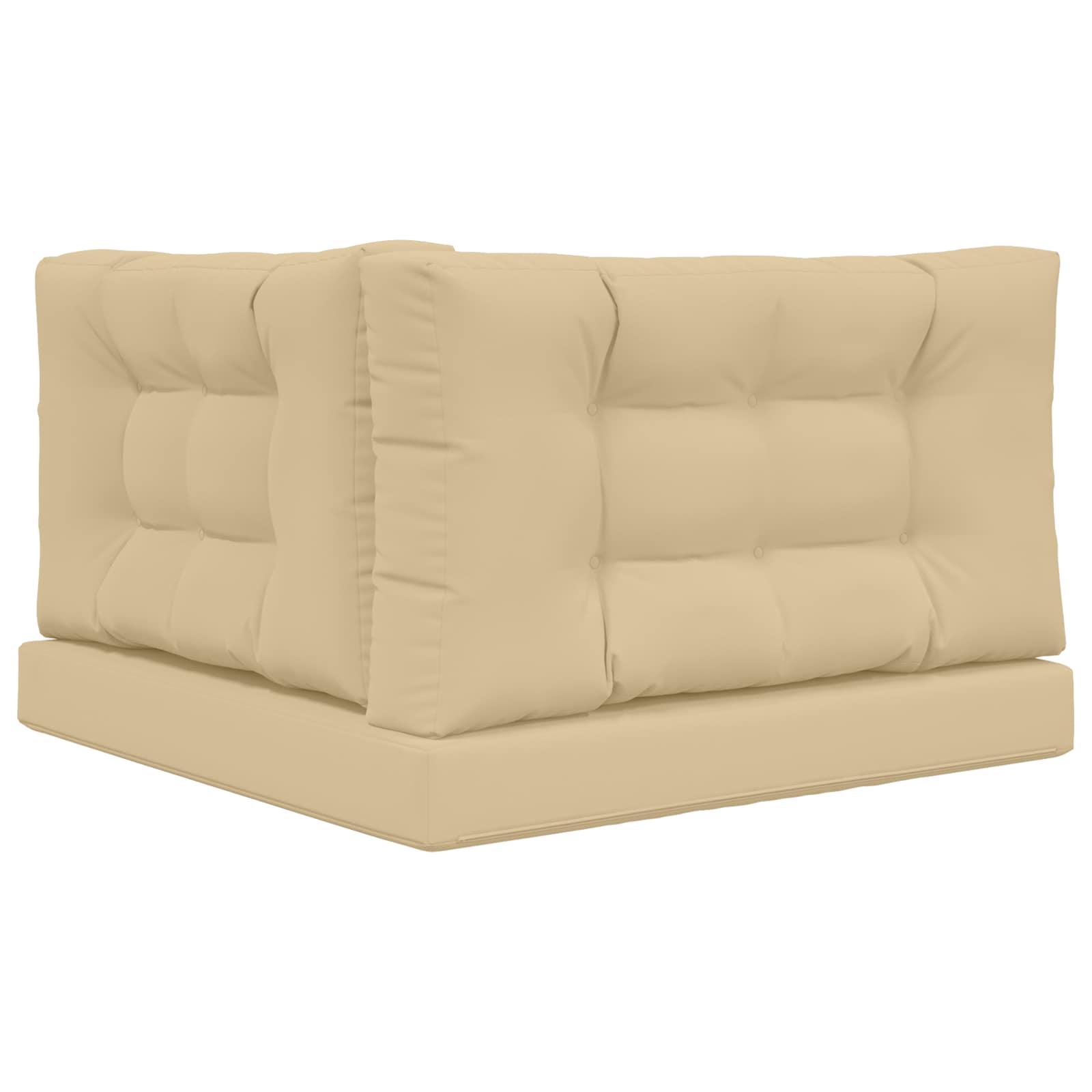 Buiten bankkussen 3 pcs Beige Polyester