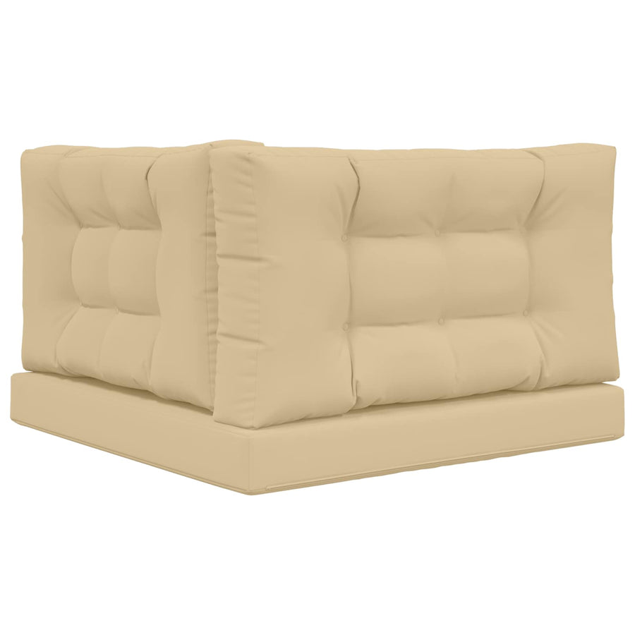 Buiten bankkussen 3 pcs Beige Polyester
