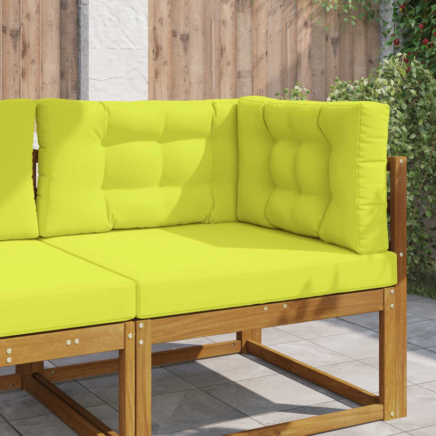 Buiten bankkussen 3 pcs Groen Polyester