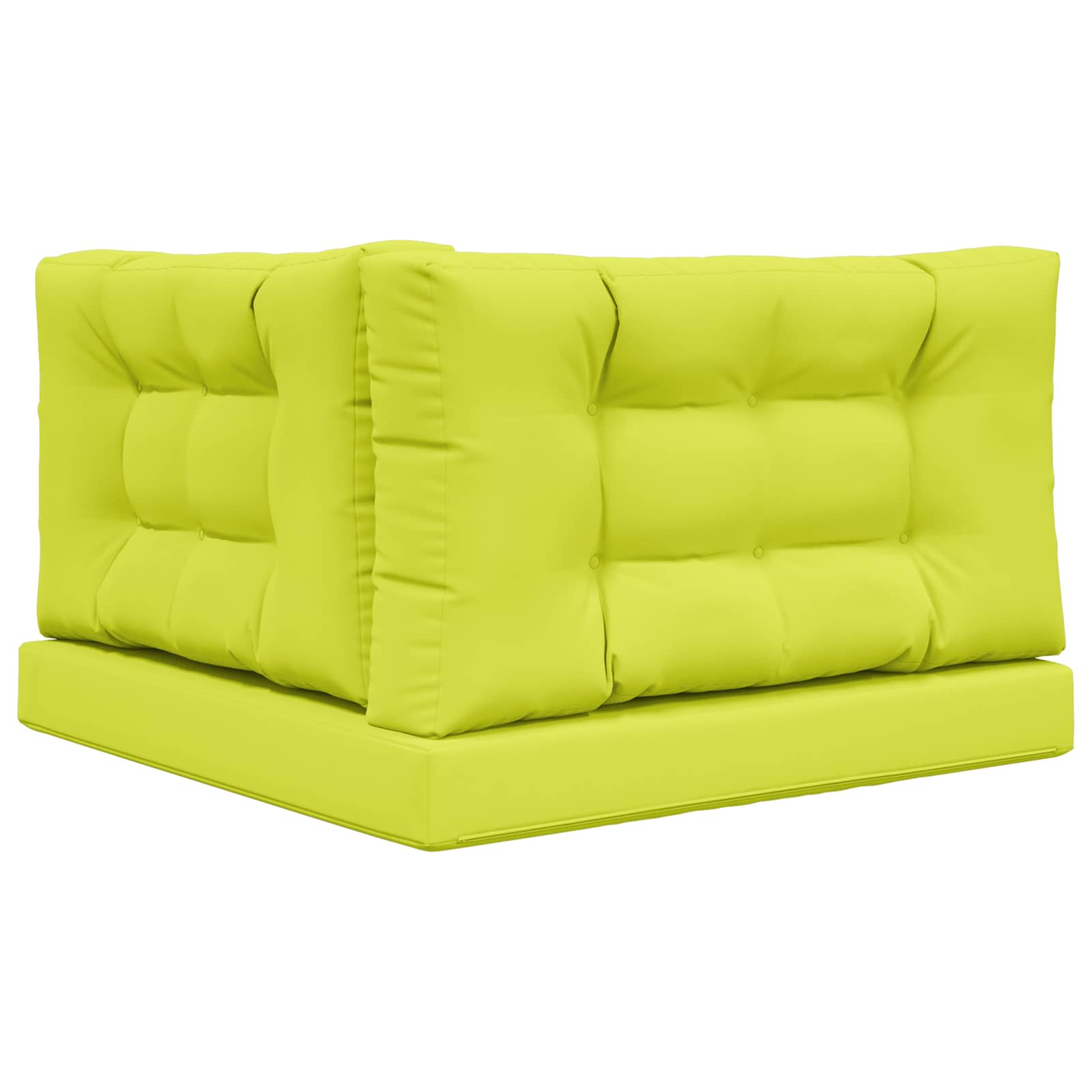 Buiten bankkussen 3 pcs Groen Polyester