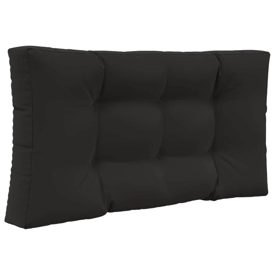 Buiten bankkussen 3 pcs Zwart Polyester